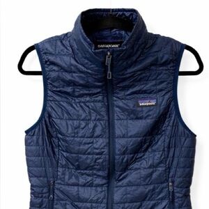 Patagonia Navy Quilted Vest